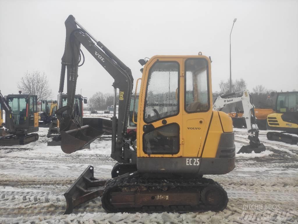 Volvo EC 25 Mini bagri <7t