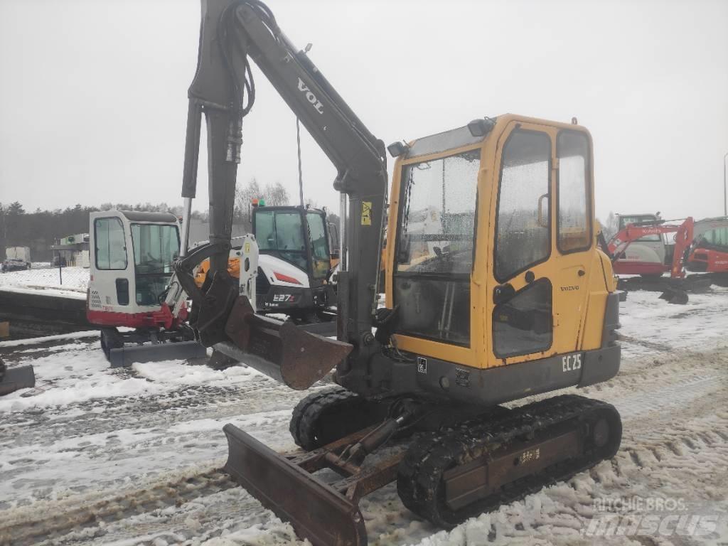 Volvo EC 25 Mini bagri <7t