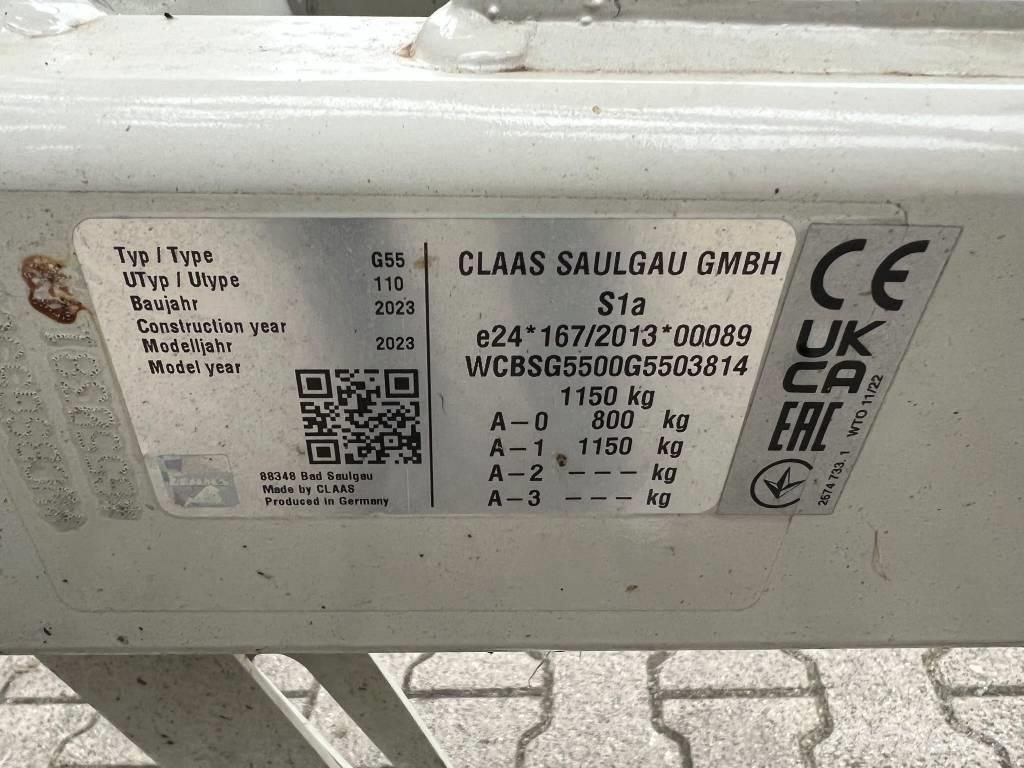 CLAAS Volto 1100 T Obračalniki in zgrabljalniki
