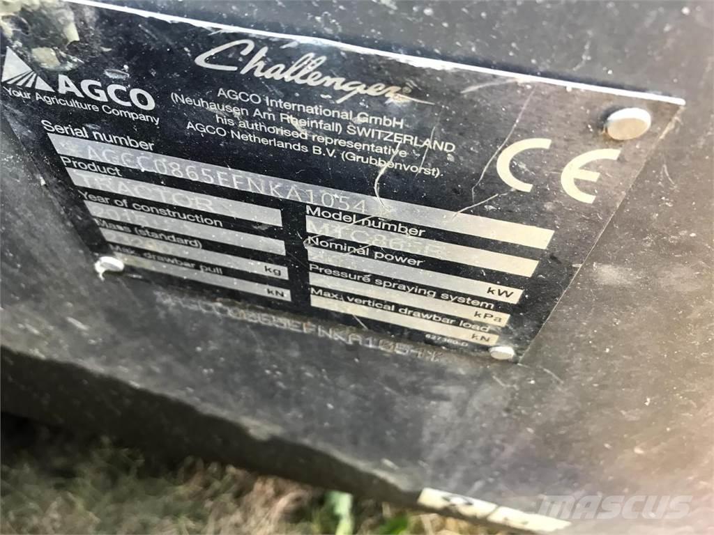 Challenger MT865E Nakladalci goseničarji