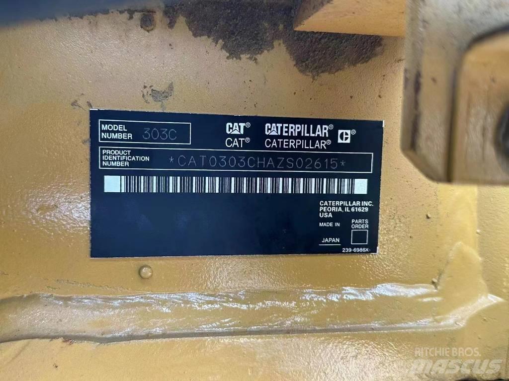CAT 303 Bagri goseničarji