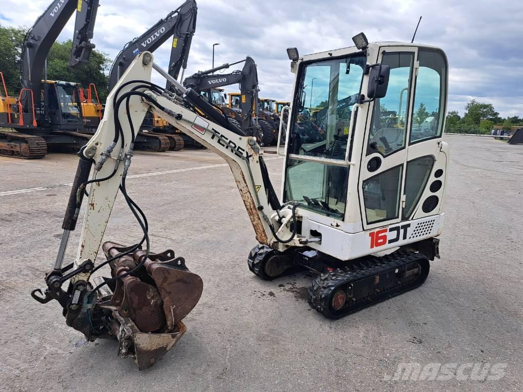 Terex TC16 Mini bagri <7t