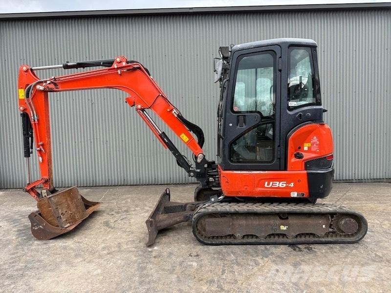 Kubota U 36-4 Mini bagri <7t