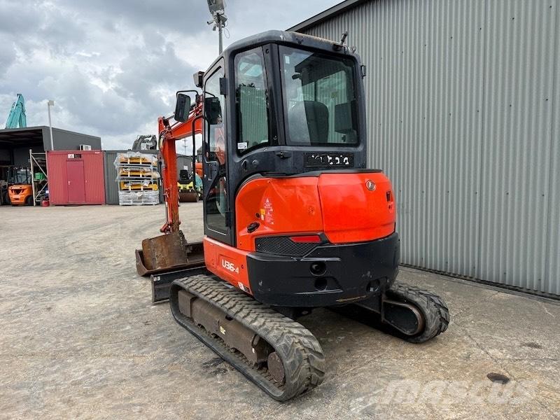 Kubota U 36-4 Mini bagri <7t