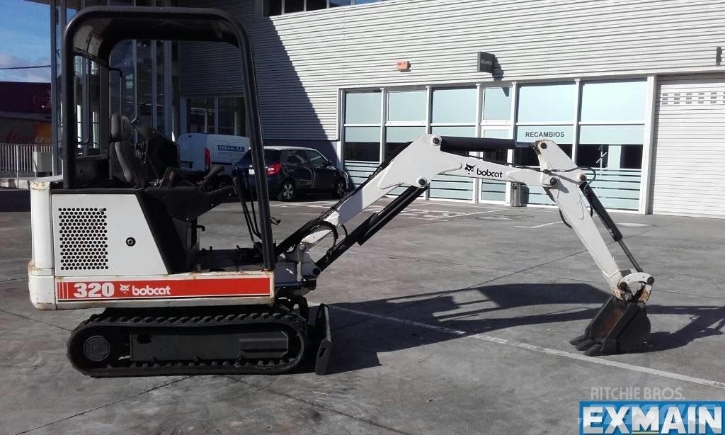 Bobcat X 320 Mini bagri <7t