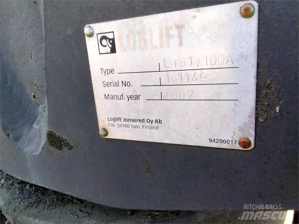 Loglift L181V Dvigala za gozdne kombajne