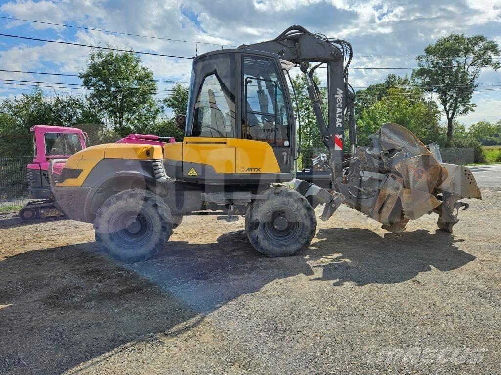 Mecalac 12 MTX Bagri na kolesih