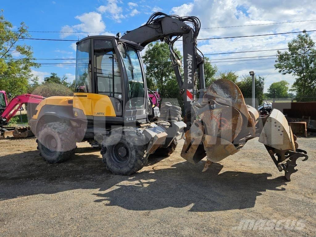 Mecalac 12 MTX Bagri na kolesih