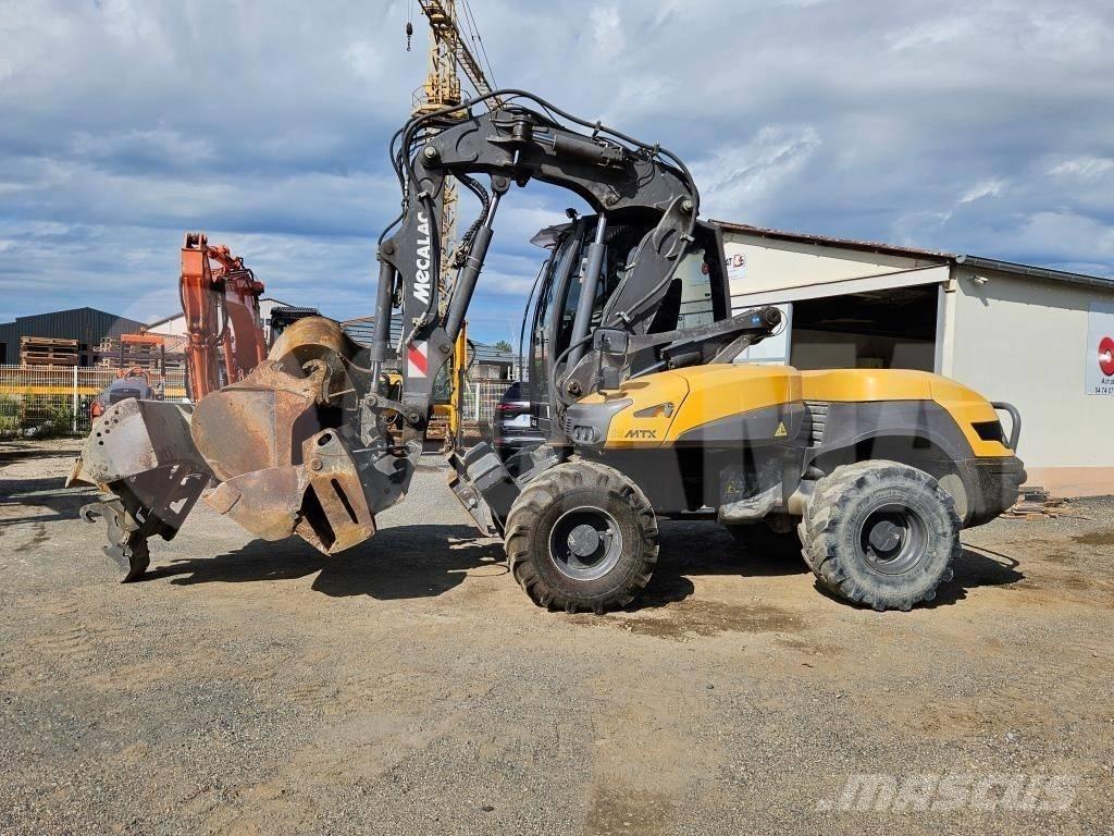 Mecalac 12 MTX Bagri na kolesih