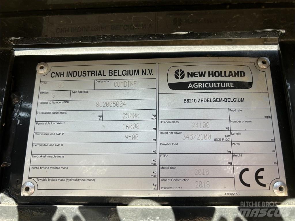 New Holland CR 8.90 Kombajni