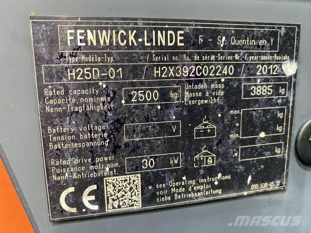 Linde H25D-01 Viličarji - drugo