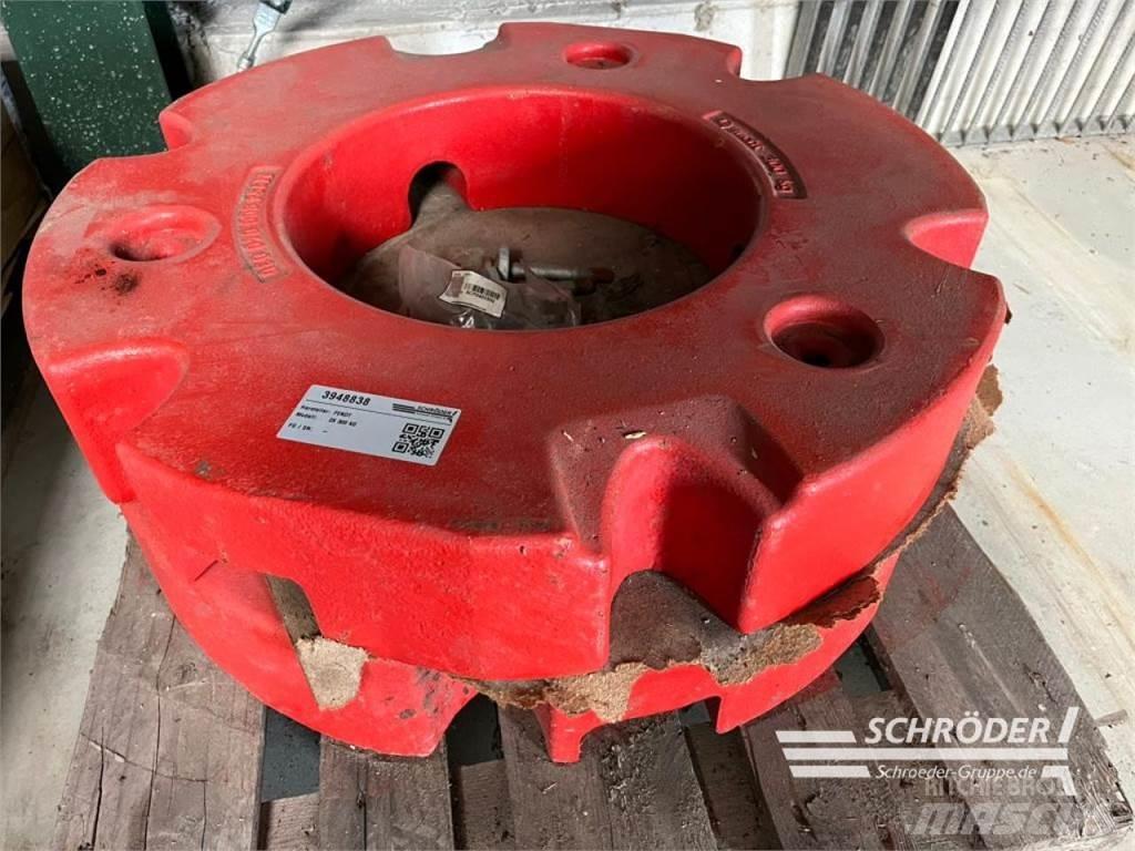 Fendt 2X 300 KG Dvojna kolesa