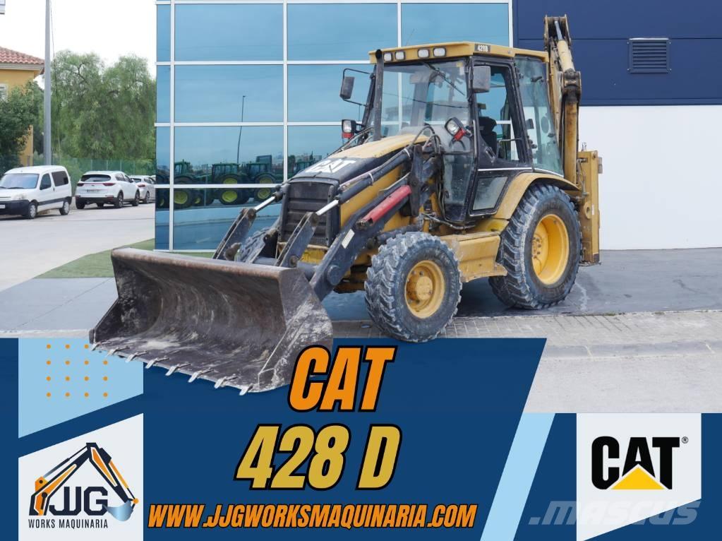 CAT 428 D Rovokopači