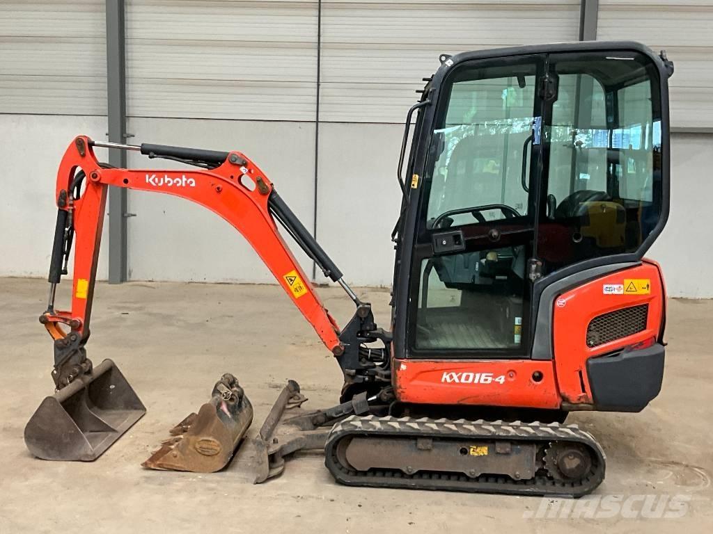 Kubota KX 016-4 Mini bagri <7t
