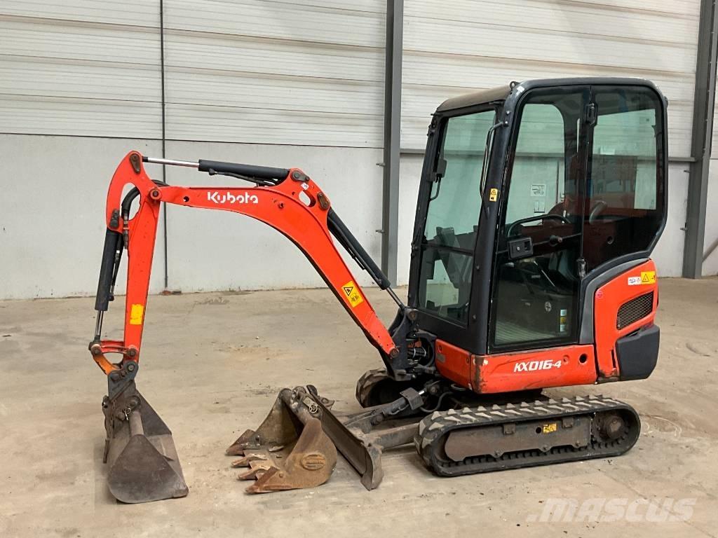 Kubota KX 016-4 Mini bagri <7t