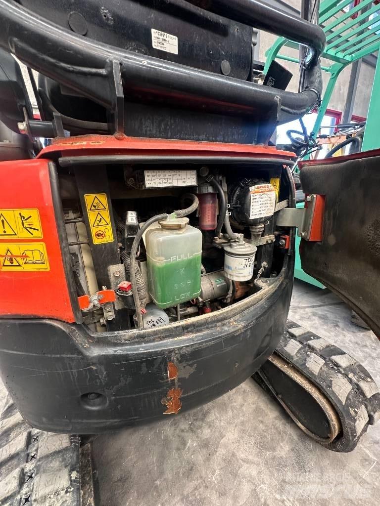 Kubota U 17-3 Mini bagri <7t