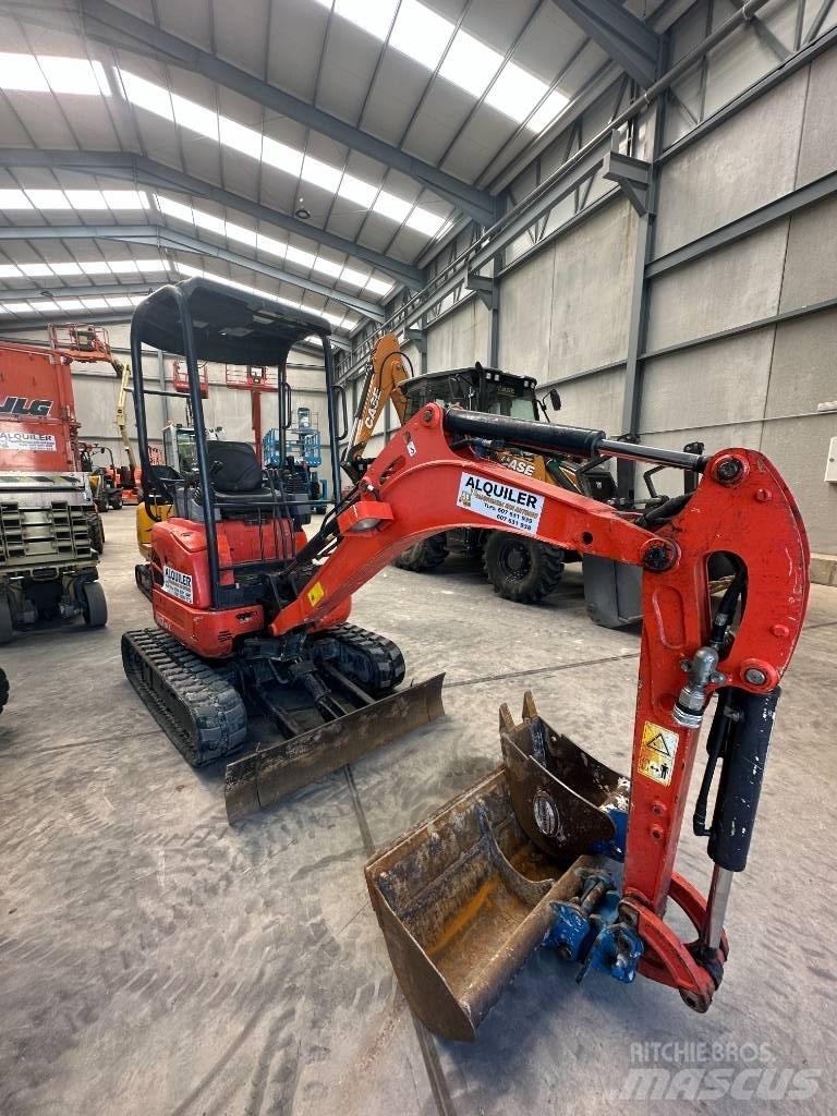 Kubota U 17-3 Mini bagri <7t
