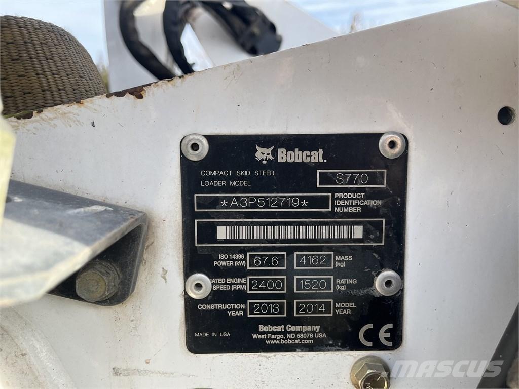 Bobcat S 770 Skid steer mini nakladalci