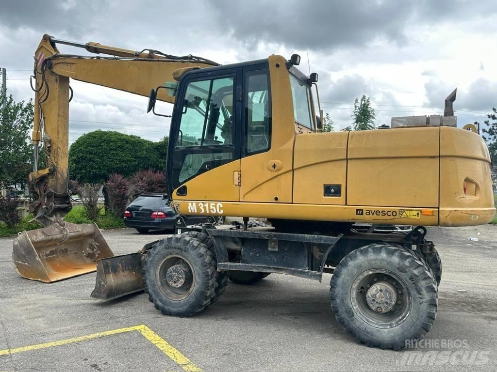 CAT 315 C Bagri na kolesih