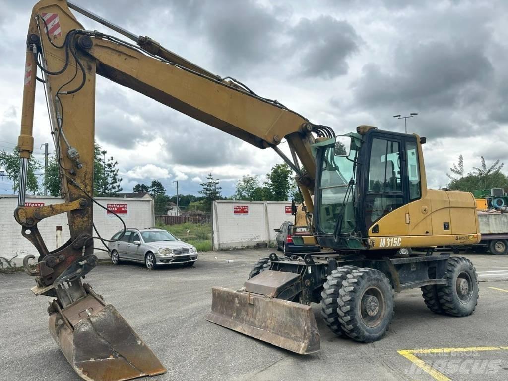 CAT 315 C Bagri na kolesih