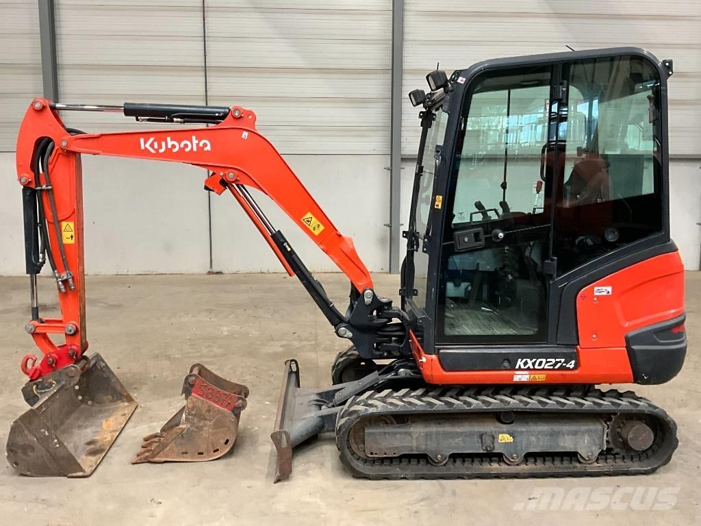Kubota KX 027-4 HI Mini bagri <7t