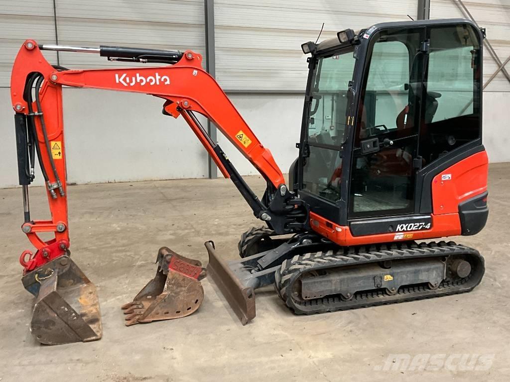 Kubota KX 027-4 HI Mini bagri <7t
