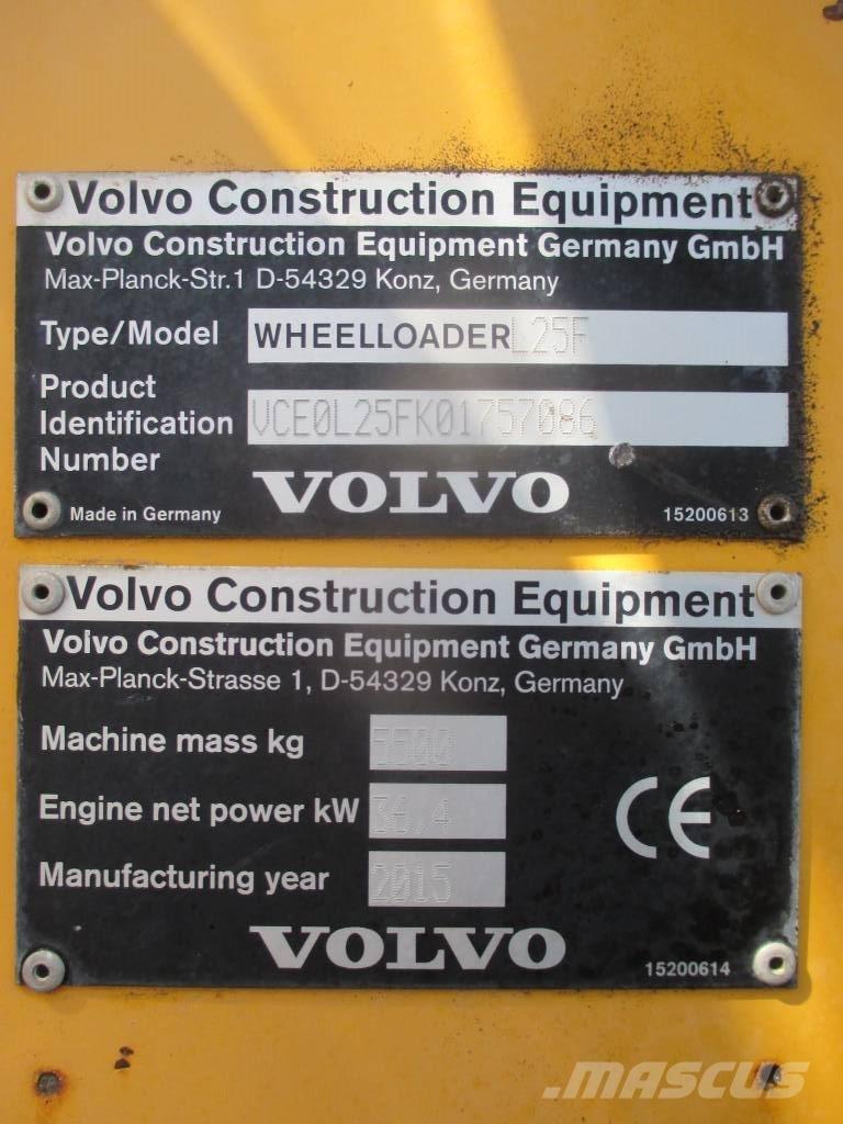 Volvo L 25 F Kolesni nakladalci