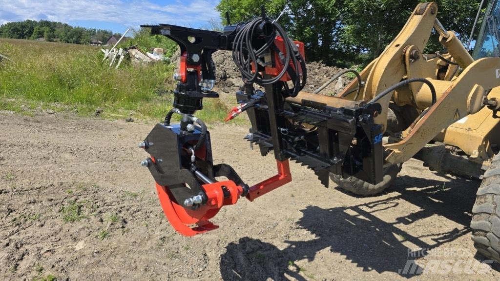  Grip med rotor Kolesni nakladalci