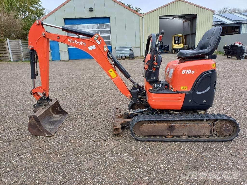 Kubota U 10-3 Mini bagri <7t