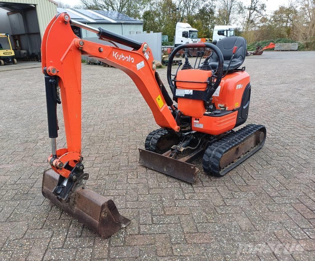 Kubota U 10-3 Mini bagri <7t