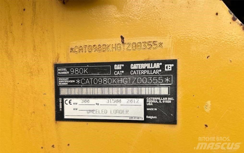 CAT 980 K Kolesni nakladalci