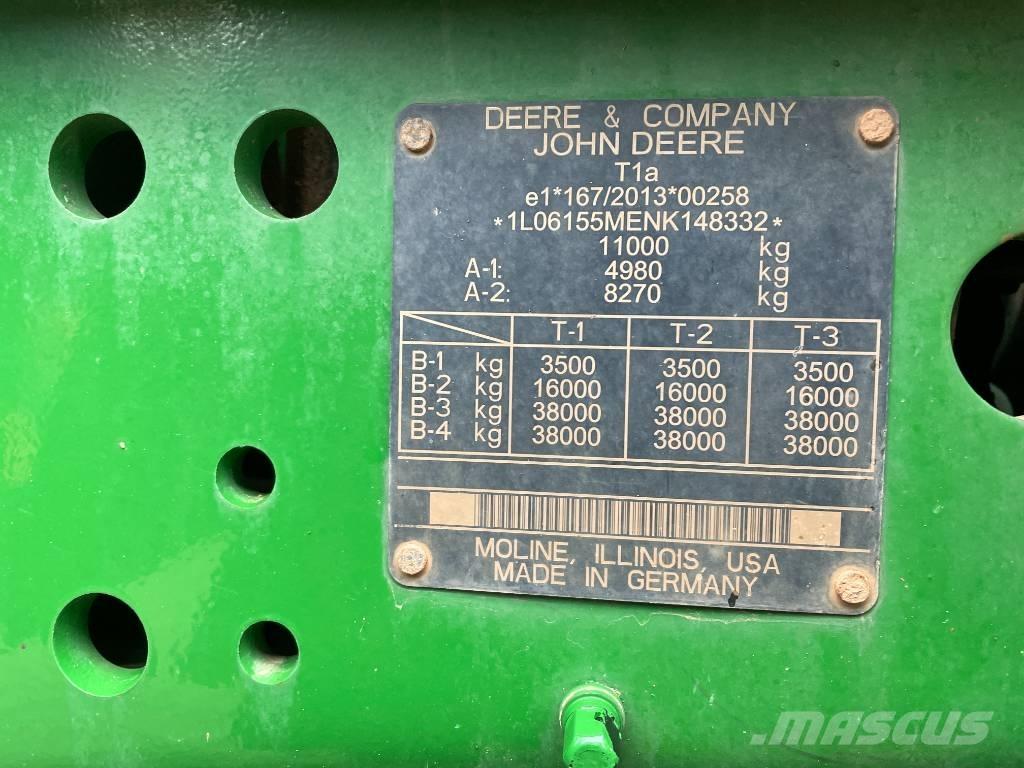 John Deere 6155 M Traktorji
