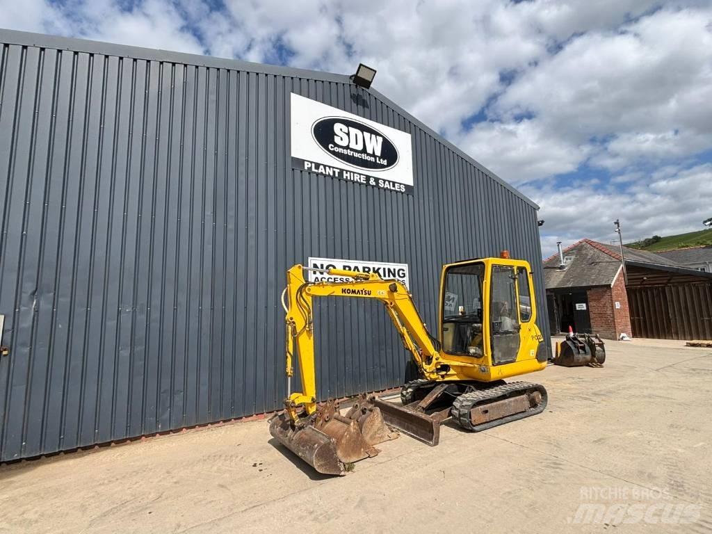 Komatsu PC 20-7 Mini bagri <7t
