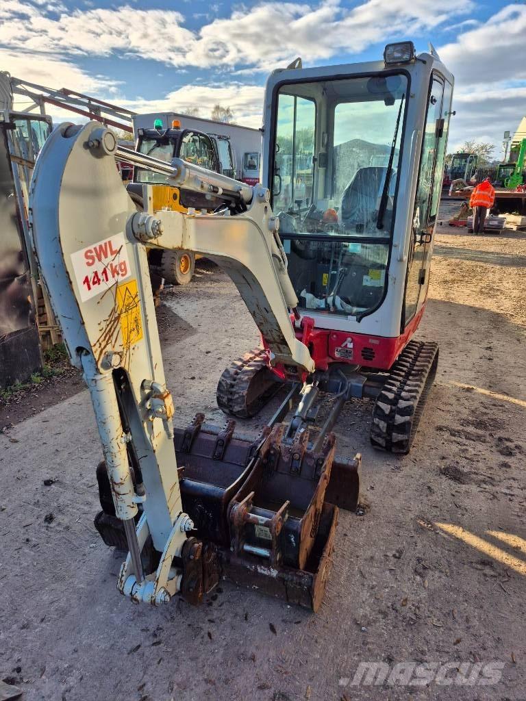 Takeuchi TB 216 Mini bagri <7t