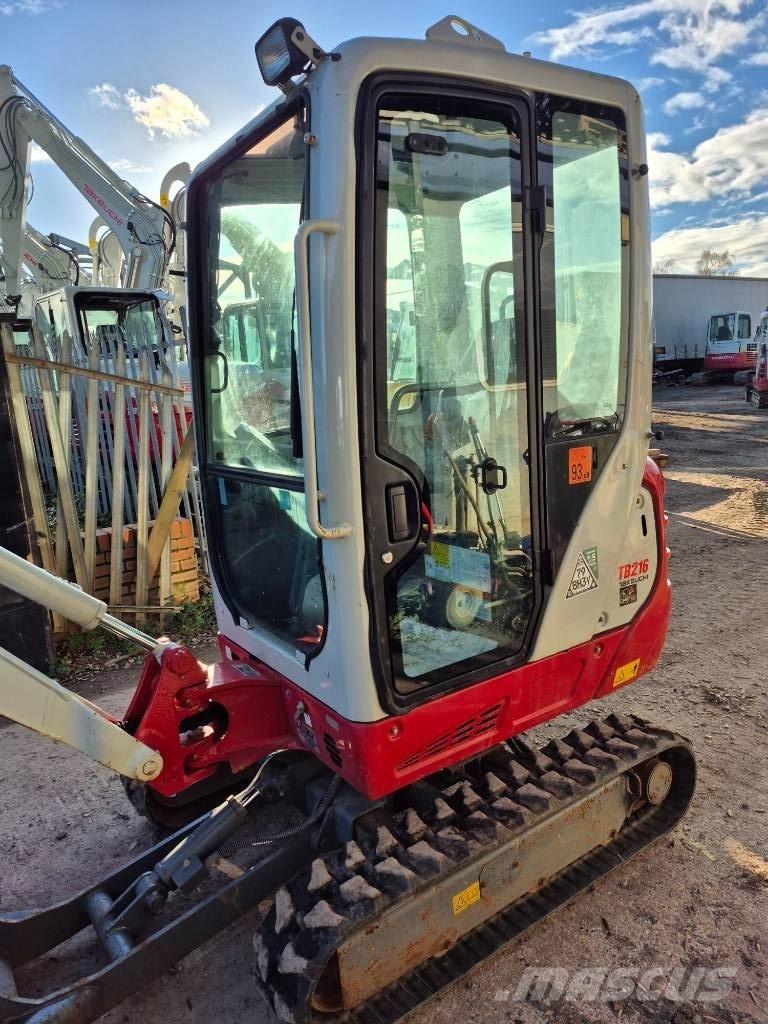 Takeuchi TB 216 Mini bagri <7t