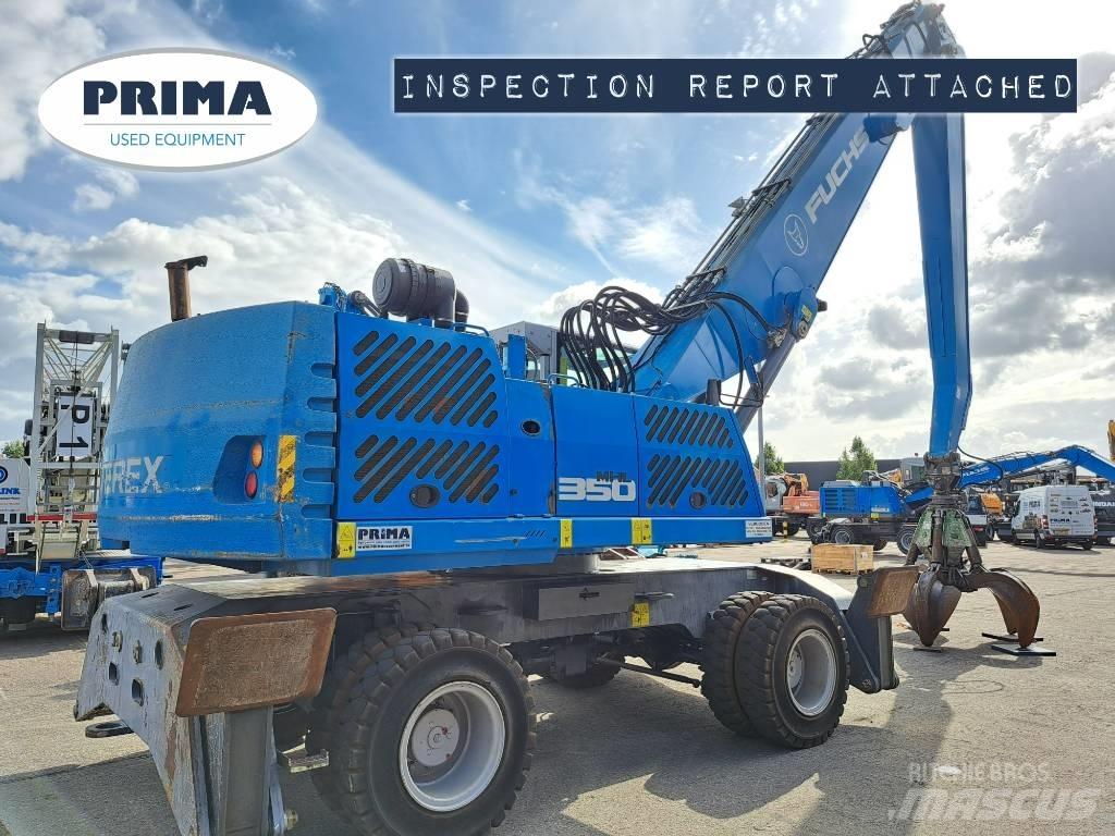 Fuchs MHL350E Bagri za prekladanje primarnih/sekundarnih surovin