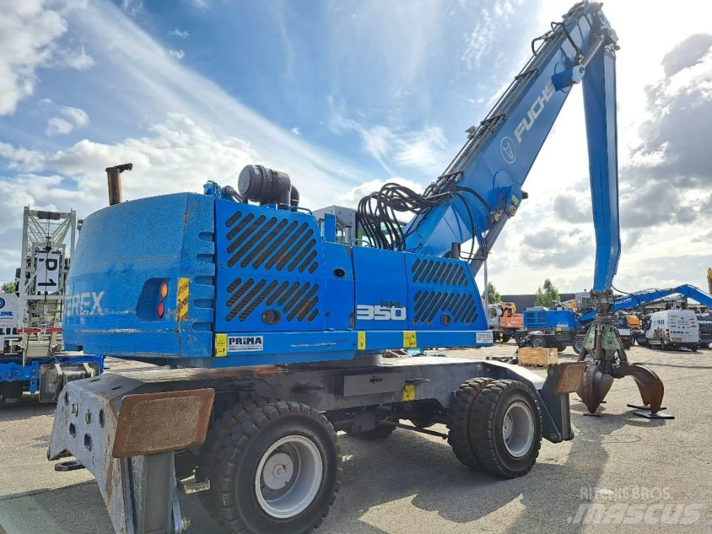 Fuchs MHL350E Bagri za prekladanje primarnih/sekundarnih surovin