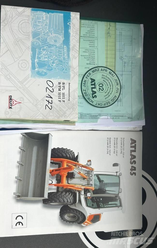 Atlas 45 Kolesni nakladalci