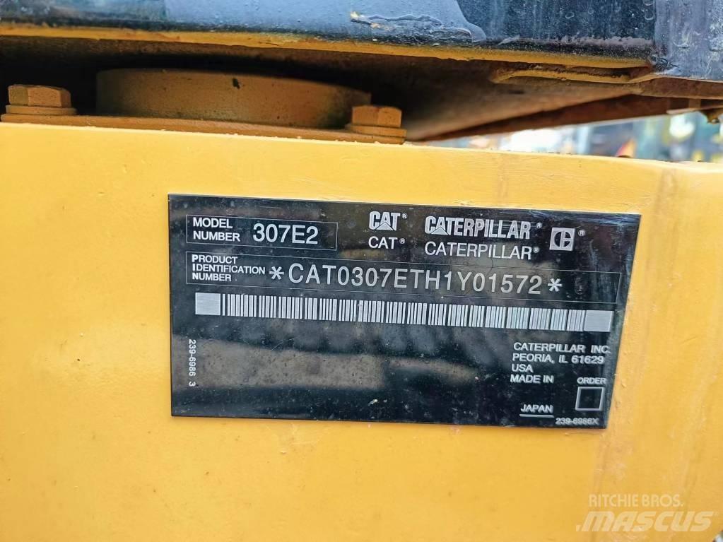 CAT 307 Bagri goseničarji