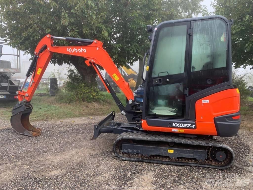 Kubota KX 027 Mini bagri <7t