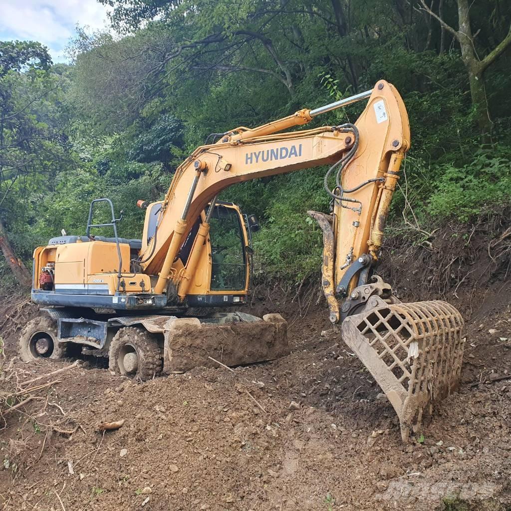 Hyundai Robex 140 W Bagri na kolesih