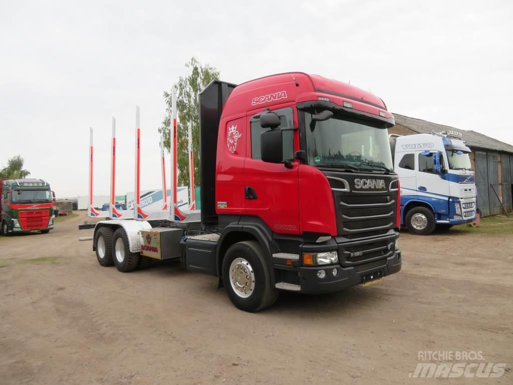 Scania R 520 Tovornjaki za hlode