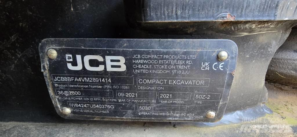 JCB 50 Z-2 Mini bagri <7t