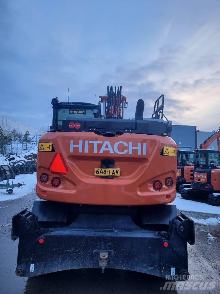 Hitachi ZX155W-7 2P Bagri na kolesih