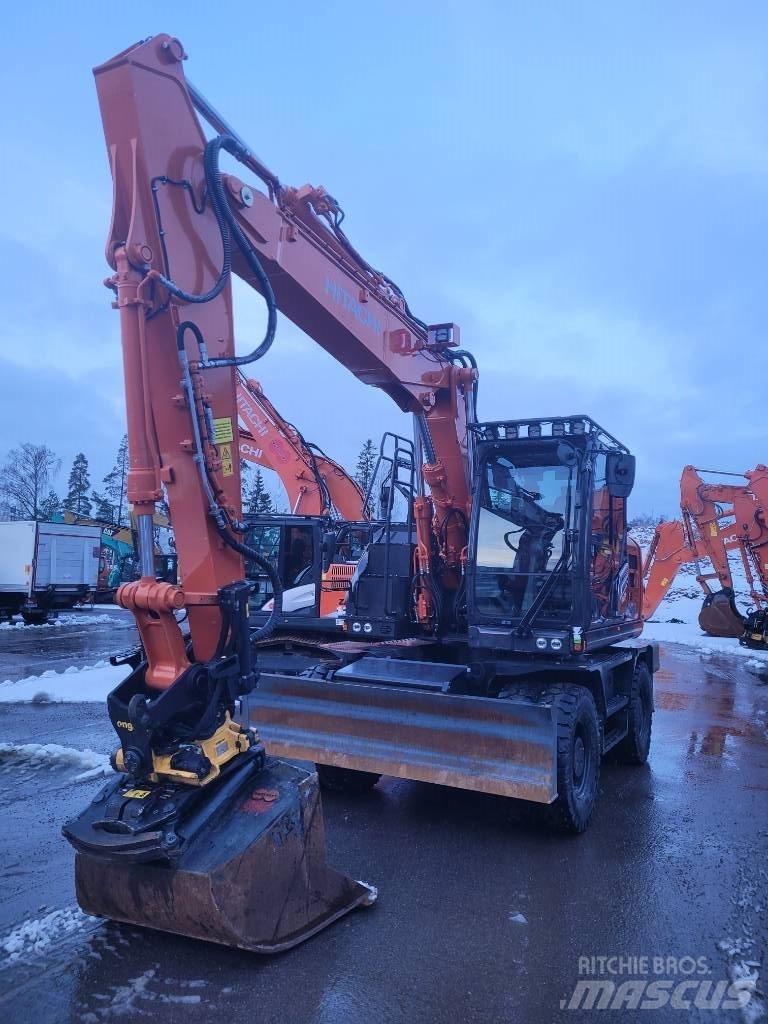 Hitachi ZX155W-7 2P Bagri na kolesih