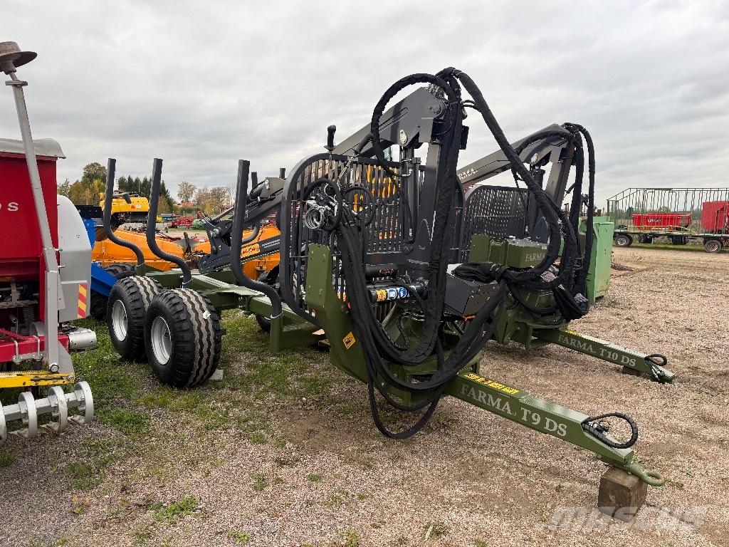 Farma T9 DS 6,7 kran Gozdarske prikolice