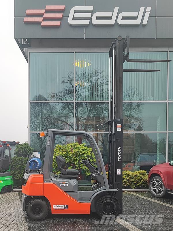 Toyota 02-8FGF20 Plinski viličarji