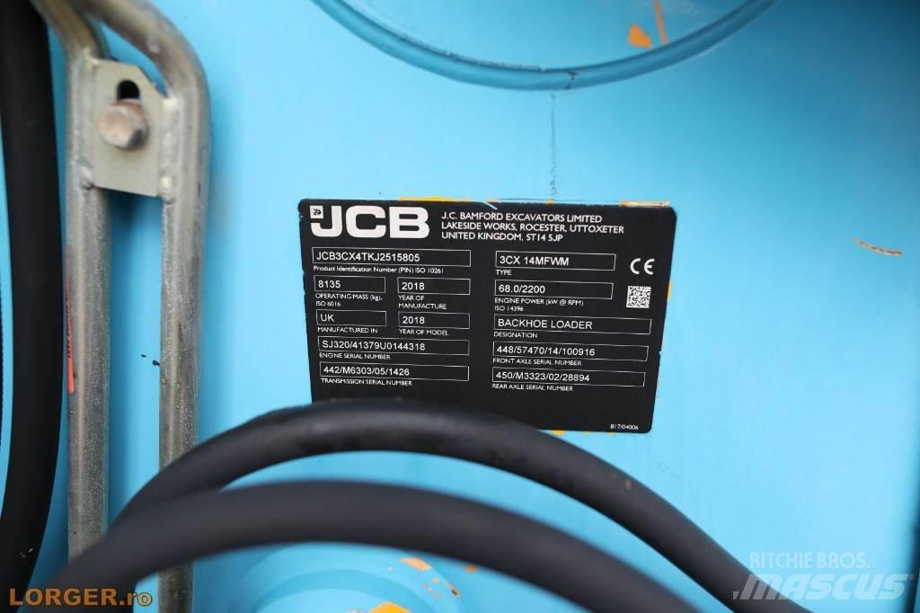 JCB 3 CX 14 Rovokopači