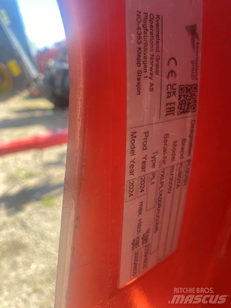 Kubota RM 300 SV Obračalni plugi