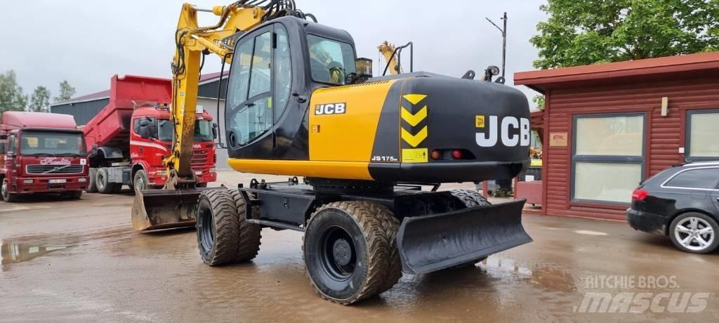 JCB JS 175 W Bagri na kolesih